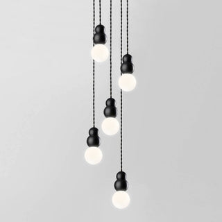 Bubbly Suspension en Verre Moderne