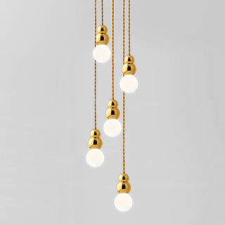 Bubbly Suspension en Verre Moderne