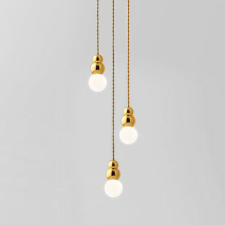 Bubbly Suspension en Verre Moderne