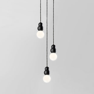 Bubbly Suspension en Verre Moderne