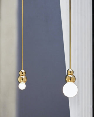Bubbly Suspension en Verre Moderne