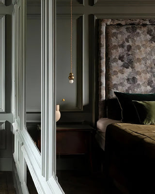 Bubbly Suspension en Verre Moderne