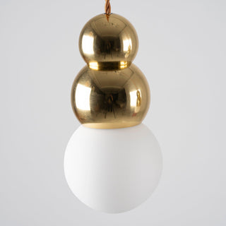 Bubbly Suspension en Verre Moderne