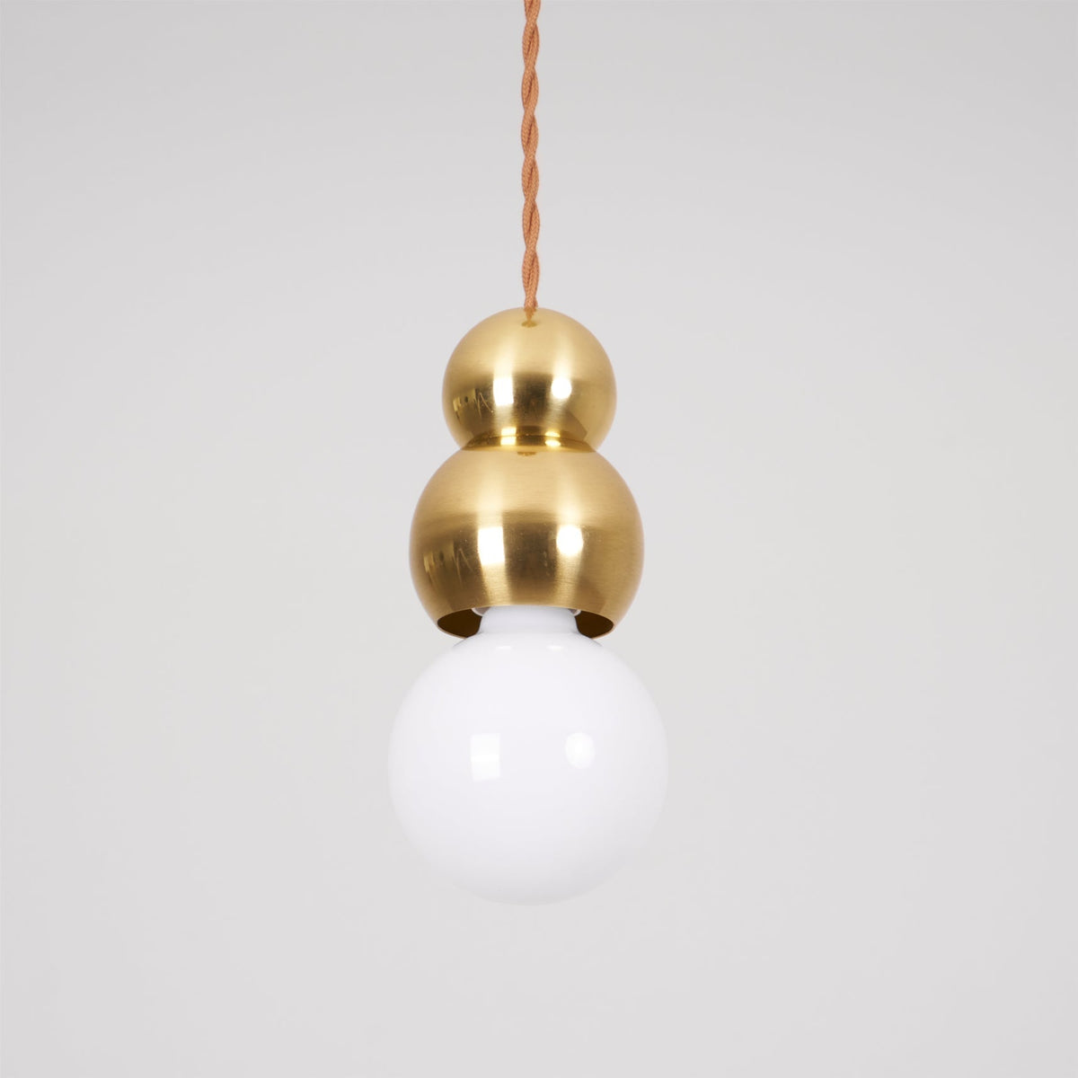Bubbly Suspension en Verre Moderne