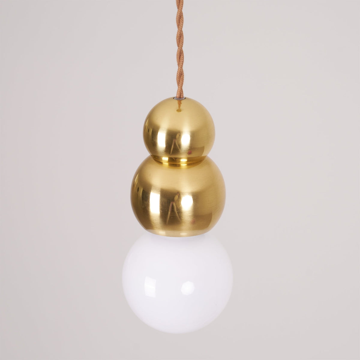 Bubbly Suspension en Verre Moderne