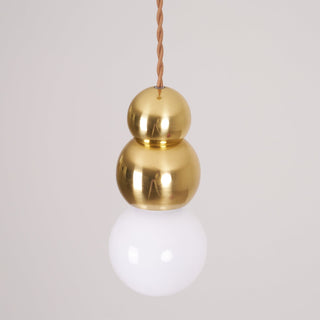 Bubbly Suspension en Verre Moderne