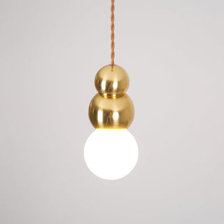 Bubbly Suspension en Verre Moderne