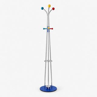 Ball Top Standing Coat Rack-Neutral Decor