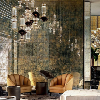 Vionisis Suspension Lampe en Verre de Luxe