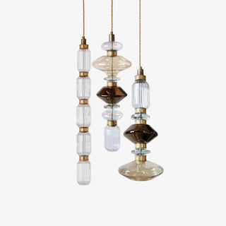 Vionisis Suspension Lampe en Verre de Luxe