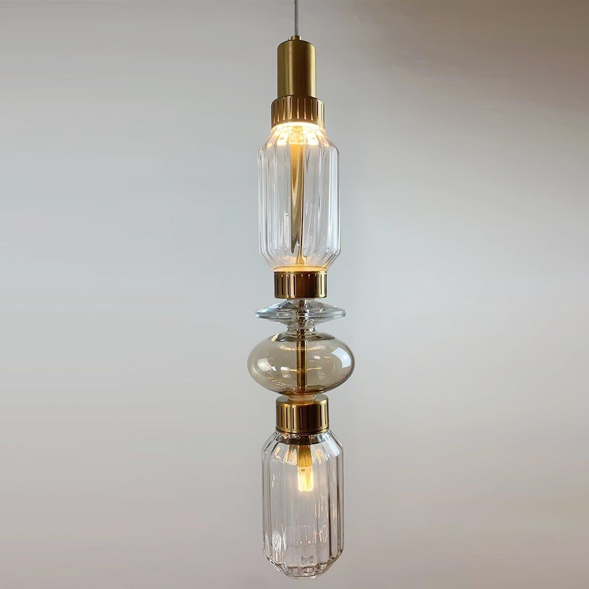 Vionisis Suspension Lampe en Verre de Luxe