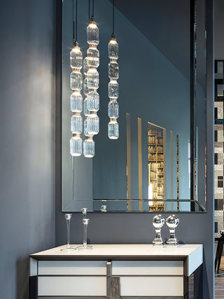 Vionisis Suspension Lampe en Verre de Luxe