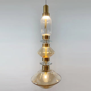 Vionisis Suspension Lampe en Verre de Luxe
