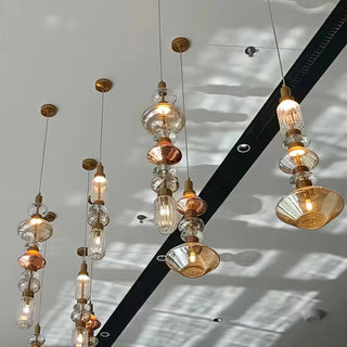 Vionisis Suspension Lampe en Verre de Luxe