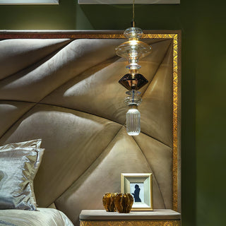Vionisis Suspension Lampe en Verre de Luxe