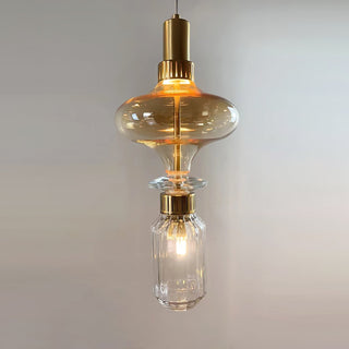 Vionisis Suspension Lampe en Verre de Luxe