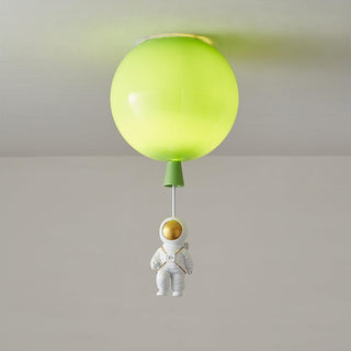 Iraeiel Plafonnier Glossy Unique en Forme de Ballon-Luire