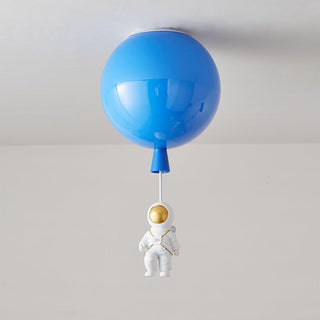 Iraeiel Plafonnier Glossy Unique en Forme de Ballon-Luire
