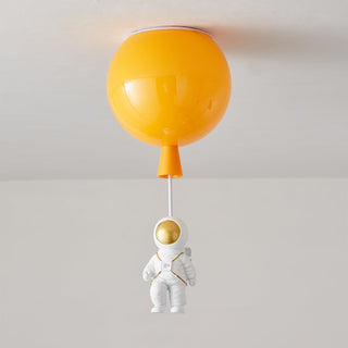 Iraeiel Plafonnier Glossy Unique en Forme de Ballon-Luire