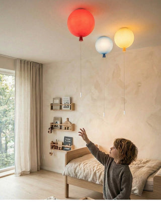 Balloon Dream Glass Ceiling Light-Neutral Decor