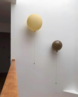 Balloon Dream Glass Wall Sconce-Neutral Decor