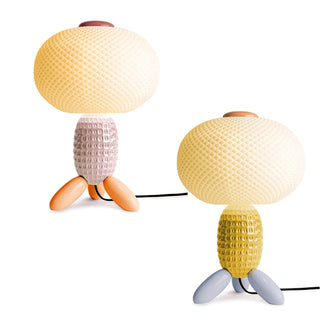 Abigail Modern Glass Table Lamp-Neutral Decor