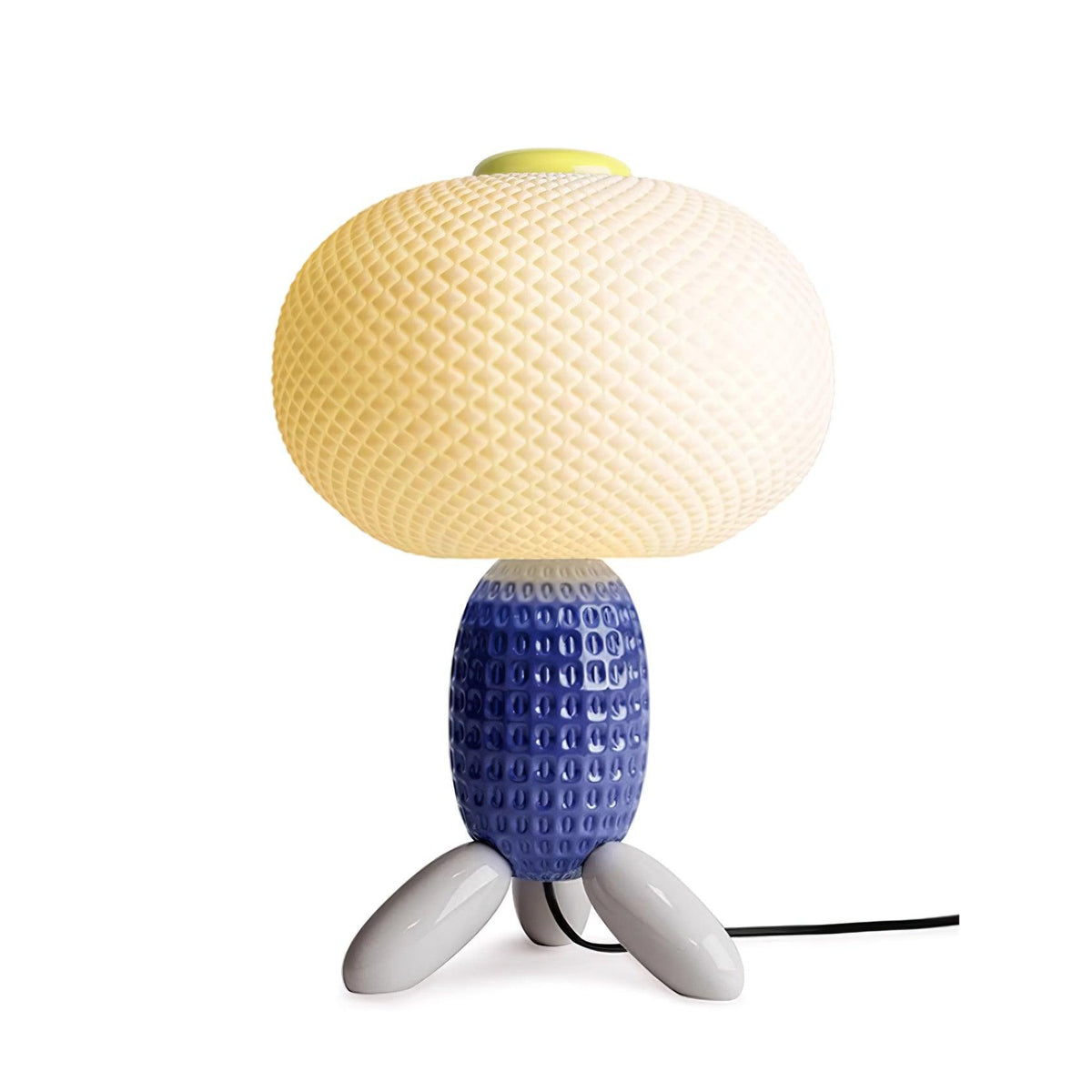 Abigail Modern Glass Table Lamp-Neutral Decor