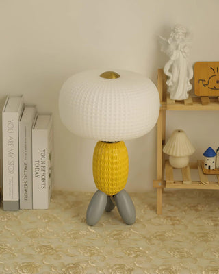 Abigail Modern Glass Table Lamp-Neutral Decor