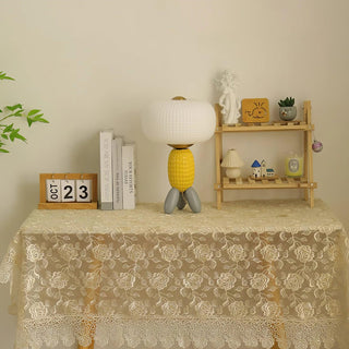 Abigail Modern Glass Table Lamp-Neutral Decor