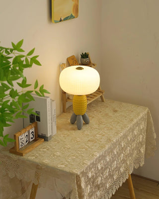 Abigail Modern Glass Table Lamp-Neutral Decor