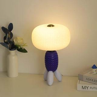 Abigail Modern Glass Table Lamp-Neutral Decor