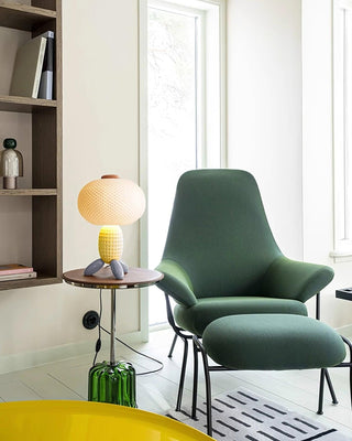 Abigail Modern Glass Table Lamp-Neutral Decor