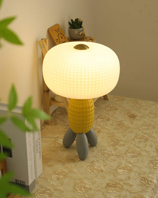 Abigail Modern Glass Table Lamp-Neutral Decor