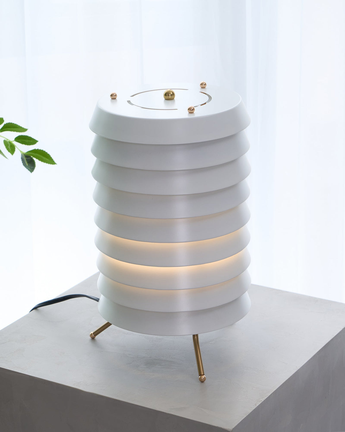 Orelelette Lampe de Table en Lattier Scandinave