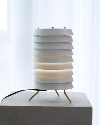 Orelelette Lampe de Table en Lattier Scandinave