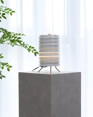 Orelelette Lampe de Table en Lattier Scandinave