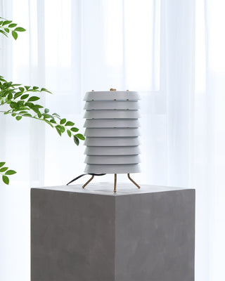 Orelelette Lampe de Table en Lattier Scandinave
