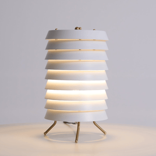 Orelelette Lampe de Table en Lattier Scandinave
