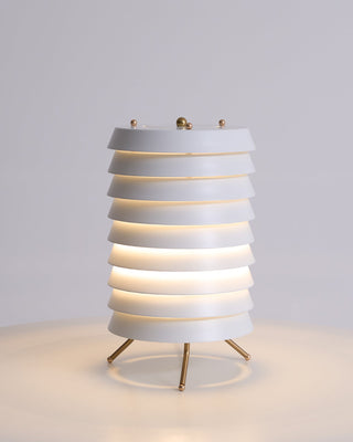 Orelelette Lampe de Table en Lattier Scandinave