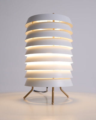 Orelelette Lampe de Table en Lattier Scandinave