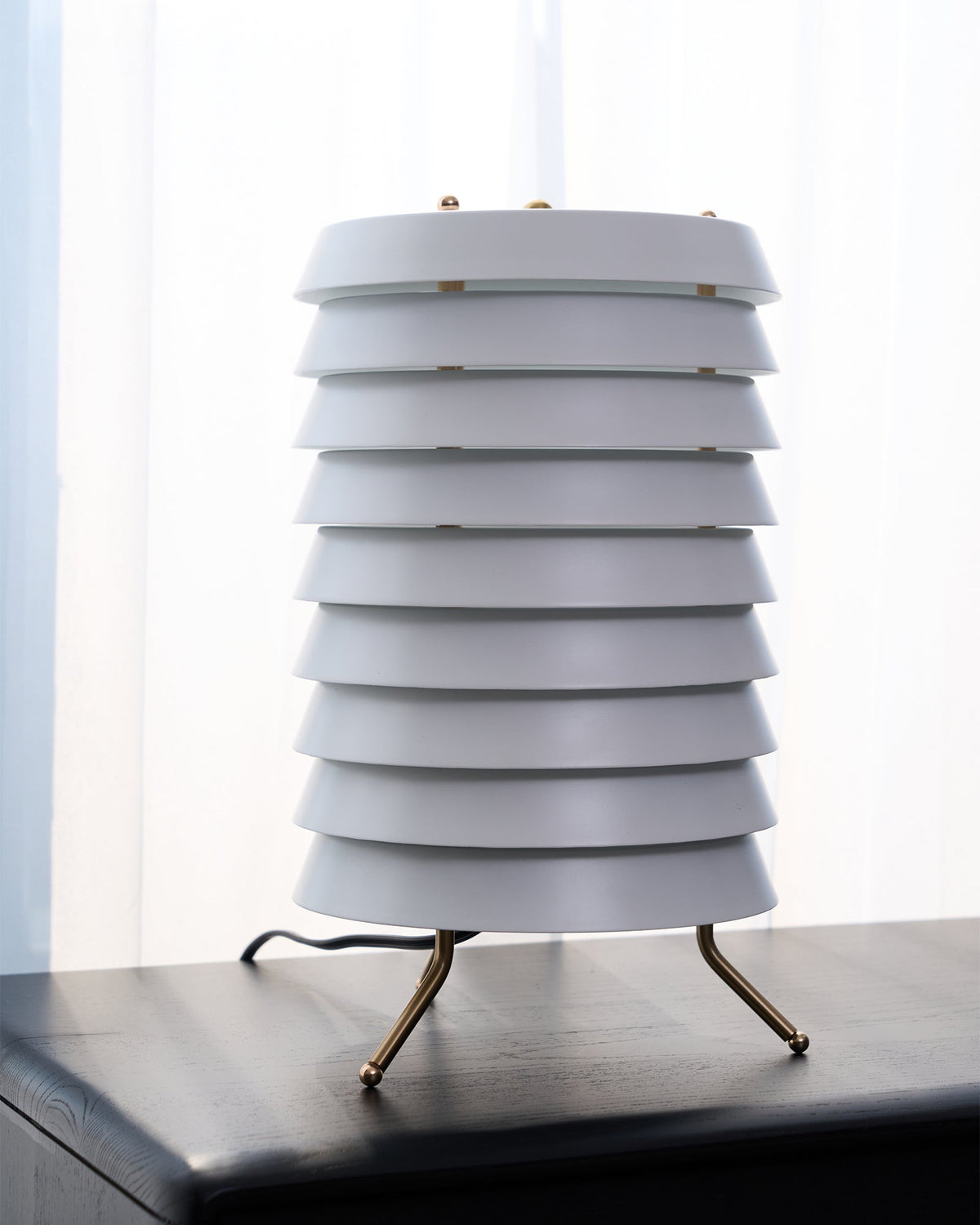 Orelelette Lampe de Table en Lattier Scandinave