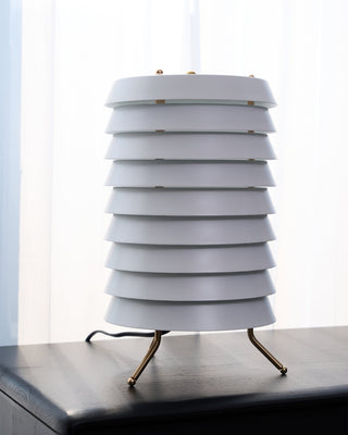 Orelelette Lampe de Table en Lattier Scandinave