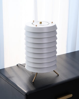 Orelelette Lampe de Table en Lattier Scandinave