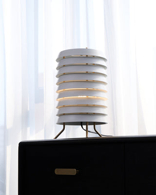 Orelelette Lampe de Table en Lattier Scandinave