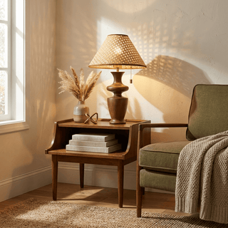 Baluster Table Lamp-Neutral Decor