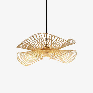 Twirl Suspension Moderne en Bambou