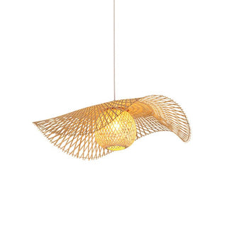 Twirl Suspension Moderne en Bambou