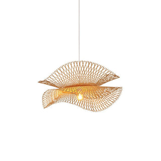 Twirl Suspension Moderne en Bambou