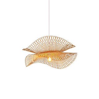 Twirl Suspension Moderne en Bambou