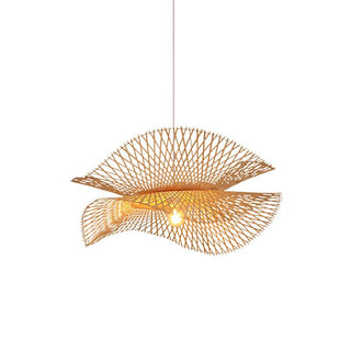 Twirl Suspension Moderne en Bambou